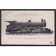 FERROCARRIL ANTIGUA TARJETA POSTAL LOCOMOTORA TREN FC NORTE